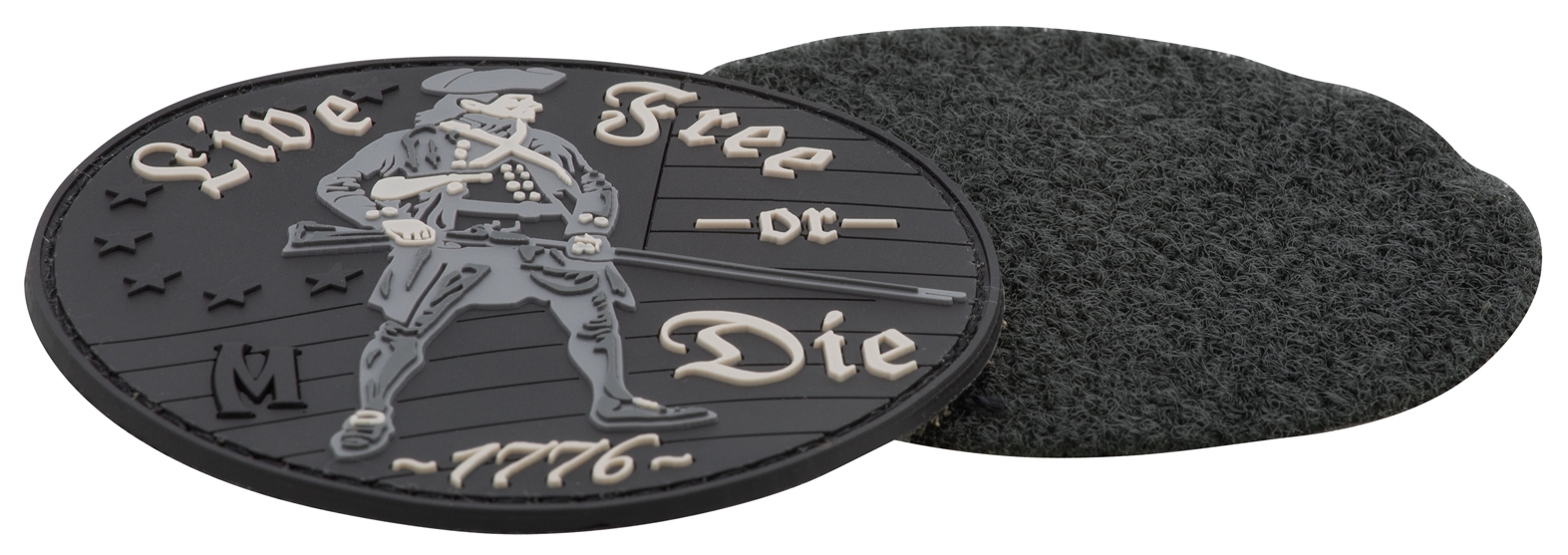 Maxpedition Rubber Patch LIVE FREE OR DIE Swat